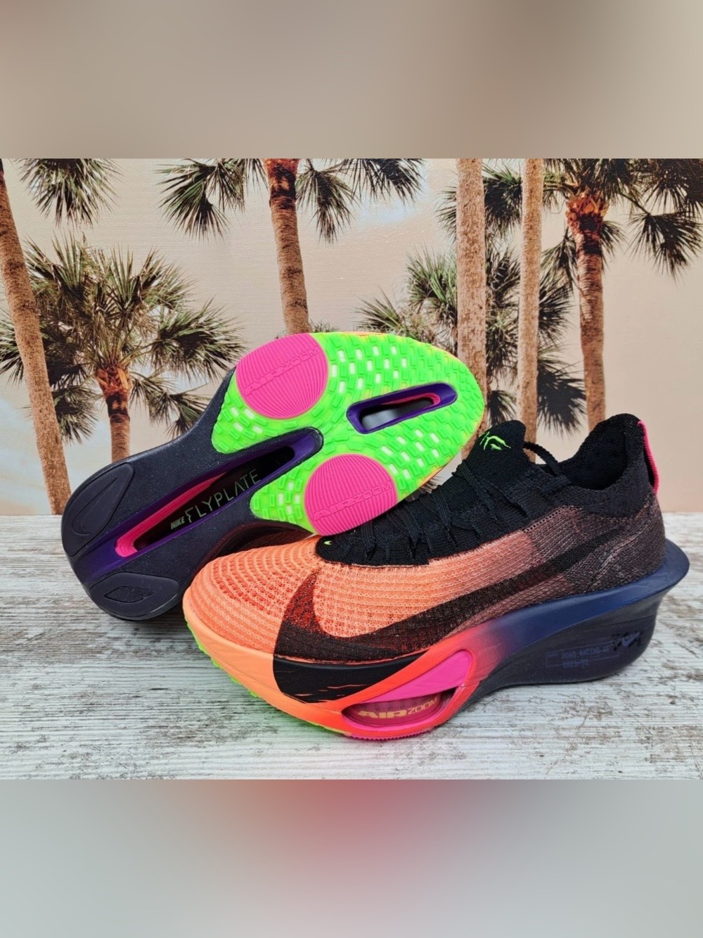 Nike Alphafly Next% 3 Orange Pulse Running Shoes IO9559-800 Wmns 7 8 9 10 - Picture 3 of 12
